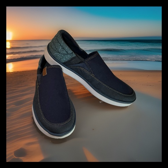 Clarks Men\'s Cantal Easy Navy Combi Vacation laid back summer loafers Sz11 main image 6